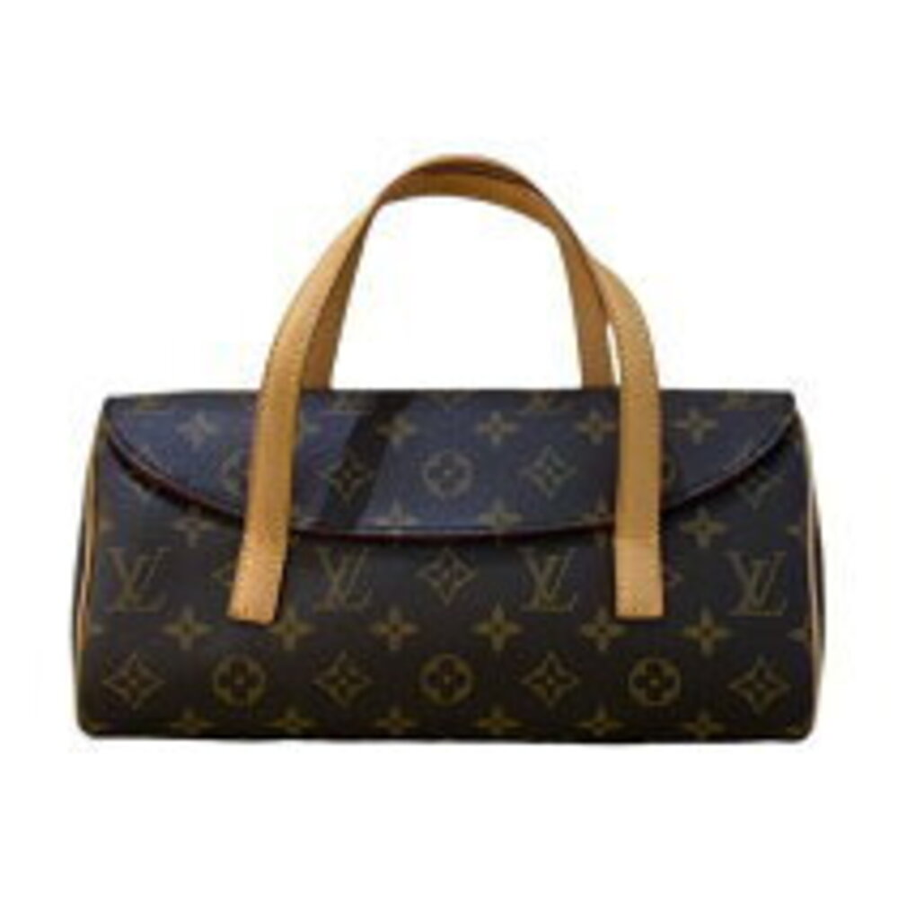 Louis Vuitton Monogram Handbag Sonatine Brown